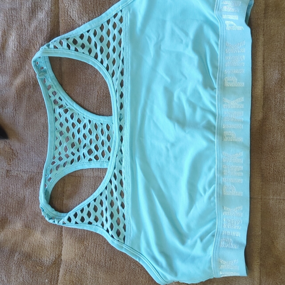 Victoria Secret Pink Bralette L Seafoam